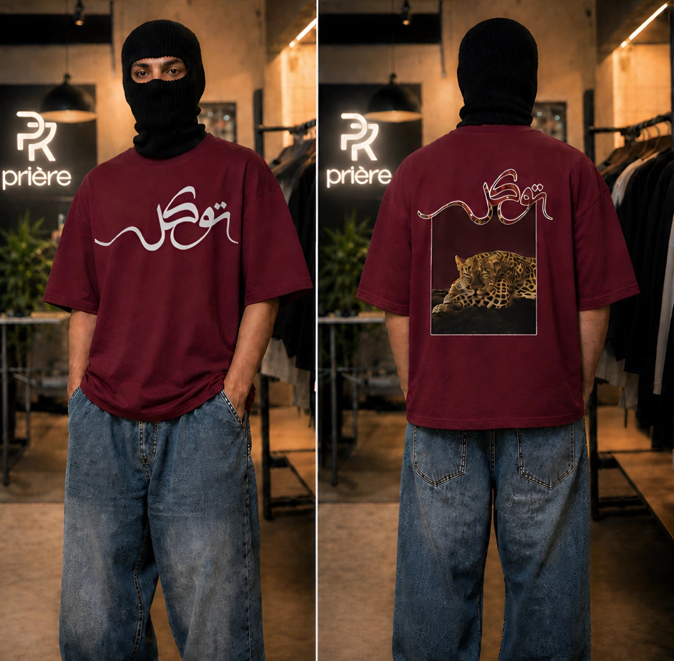 Prière “Tawakkul” Oversized T-Shirt